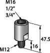 MQZ-A 3/4" Муфта-адаптер