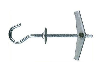 MF-H M5 Складной пружинный анкер с крюком (оцинк. сталь)