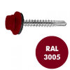 Саморез кровельный RAL-3005 ZP 5,5x19 (3500шт)